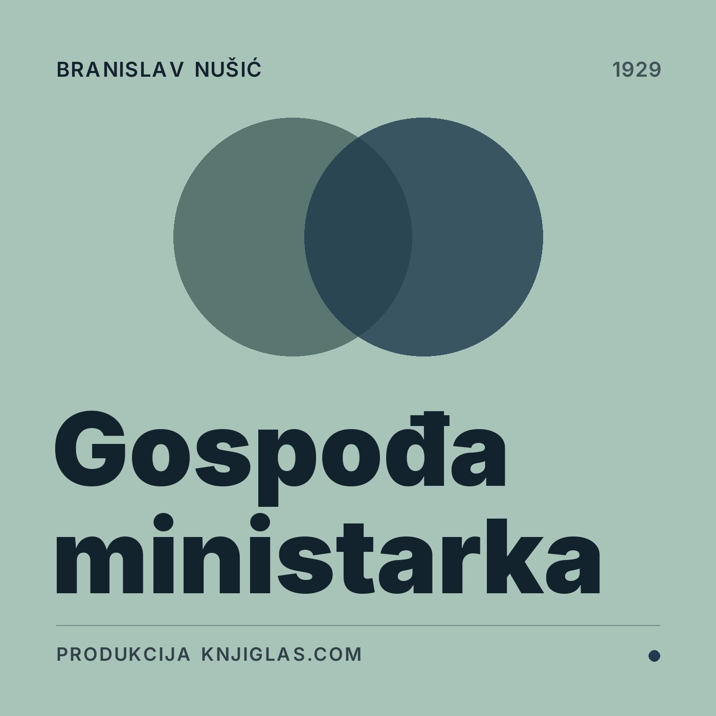 Gospođa ministarka — Branislav Nušić