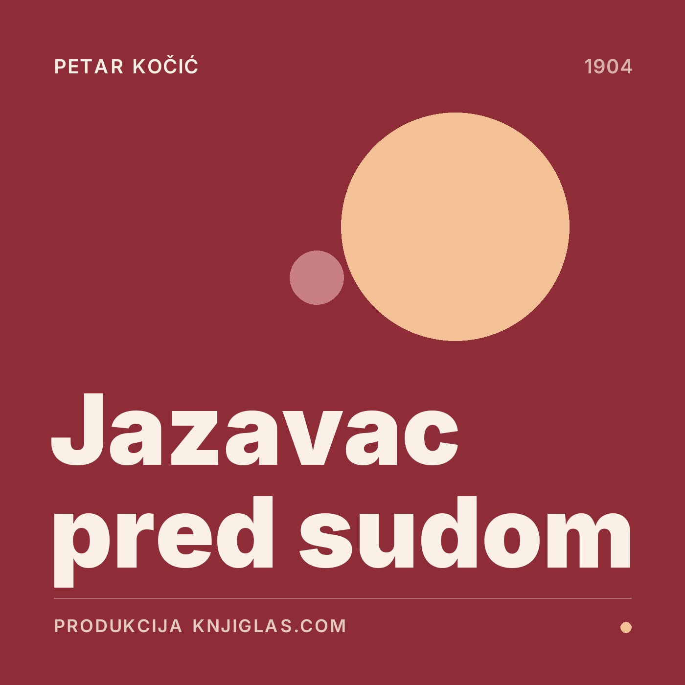 Jazavac pred sudom — Petar Kočić