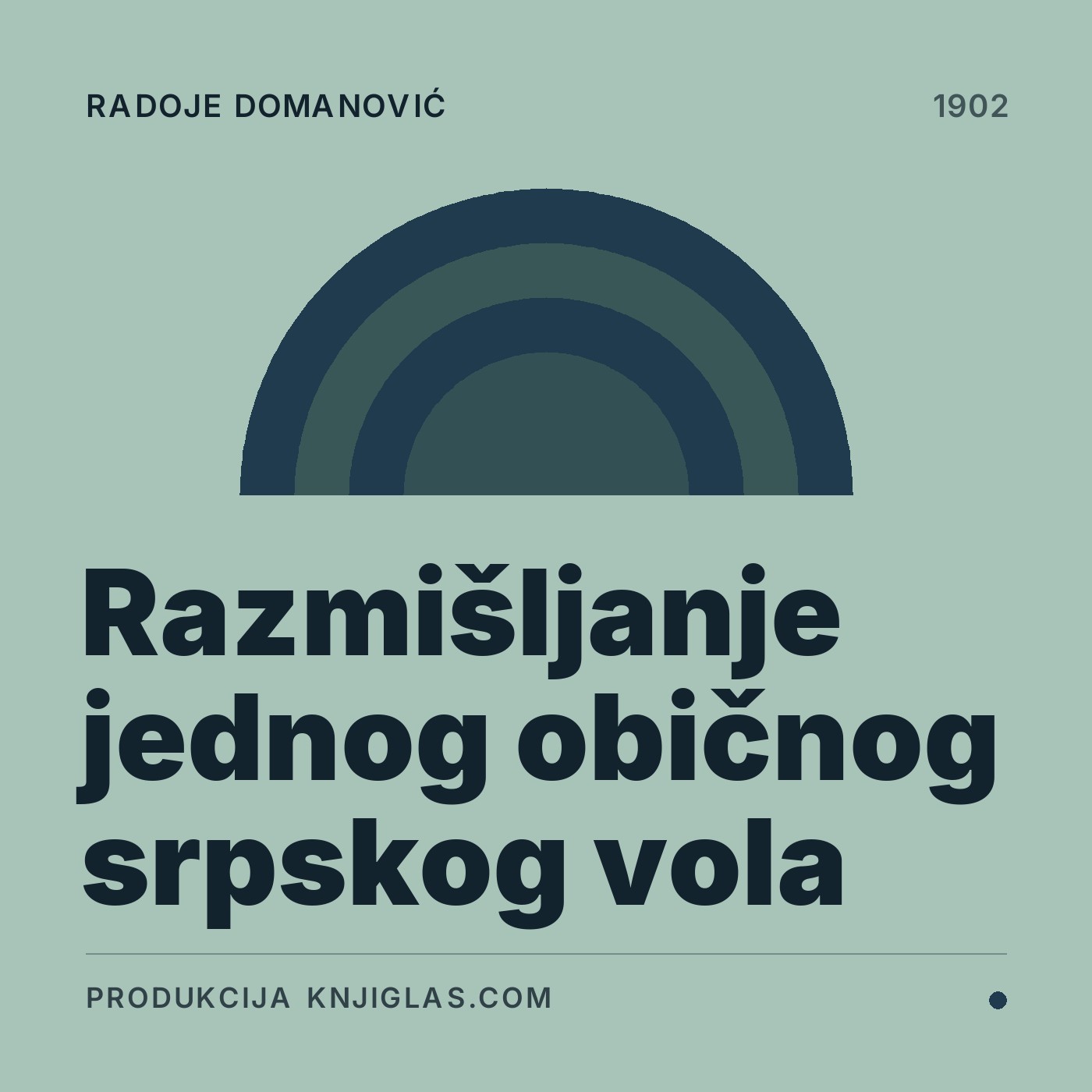 Razmišljanje jednog običnog srpskog vola — Radoje Domanović